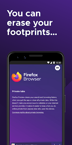 Firefox Beta for Testers Screenshot1