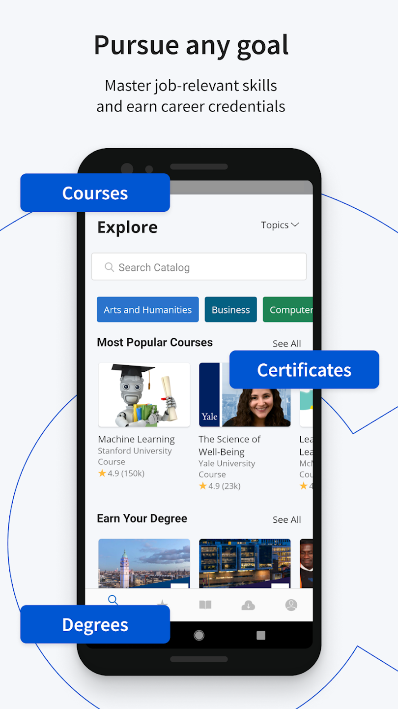 Coursera: Learn career skills Screenshot1