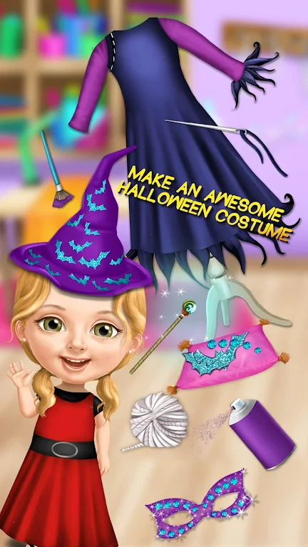 Sweet Baby Girl Halloween Fun Screenshot2