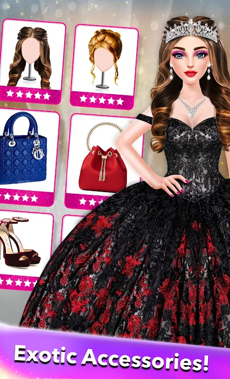 Fashion Game Makeup & Dress up Screenshot5