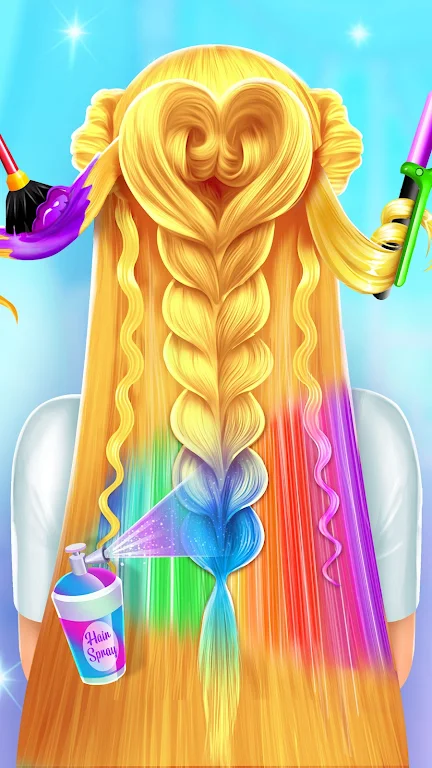 Braided Hair Salon MakeUp Game Screenshot3