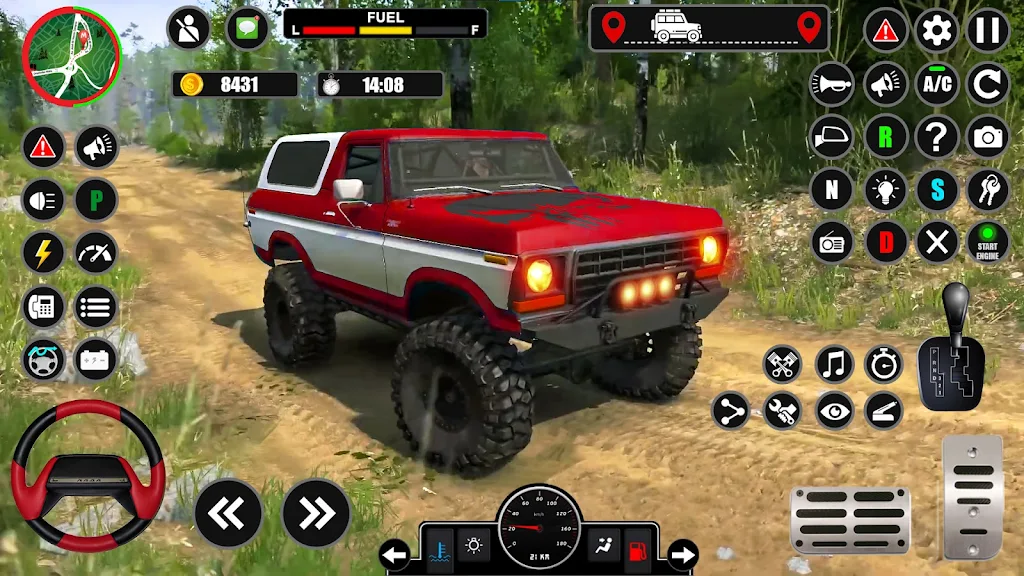 SUV OffRoad Jeep Driving Games Screenshot1