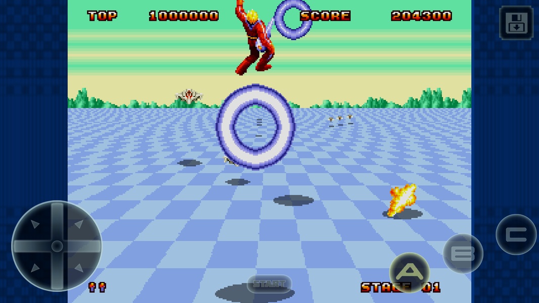 Space Harrier II Screenshot4