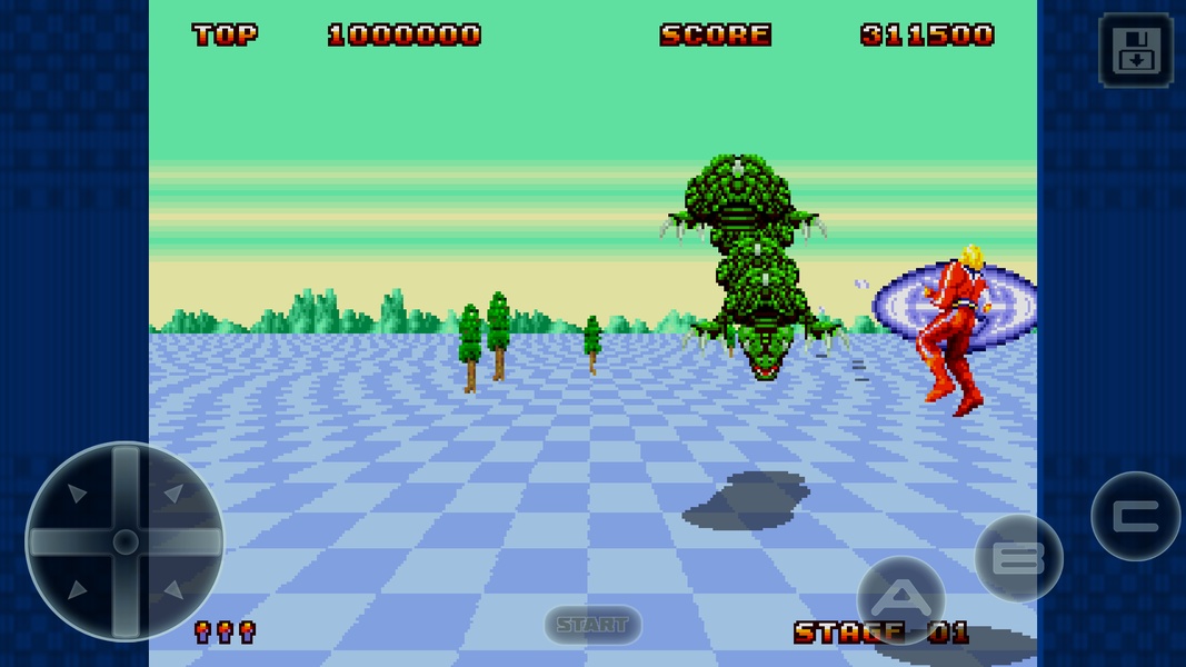 Space Harrier II Screenshot8