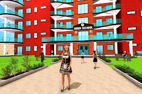 High School Girl Sim Life Game Screenshot2