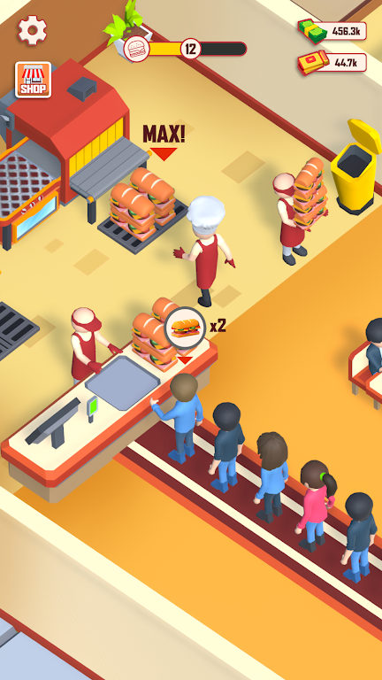 Fast Food Fever - Idle Tycoon Screenshot3