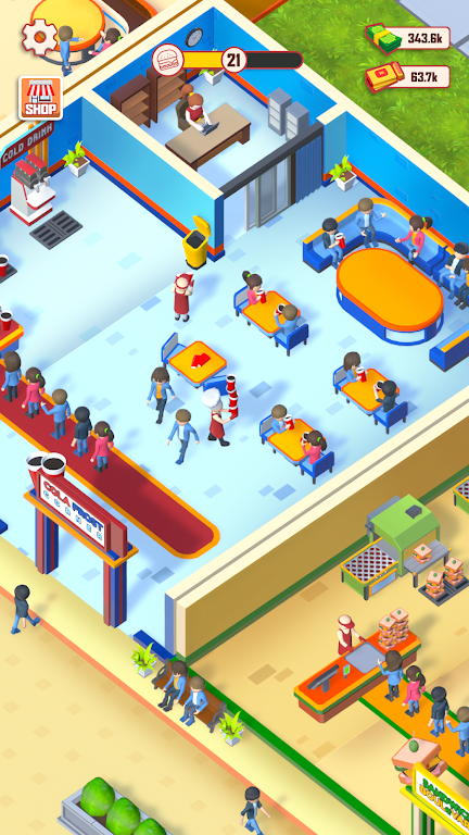 Fast Food Fever - Idle Tycoon Screenshot1