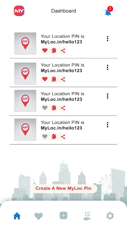 MyLoc - Name your Location Screenshot1