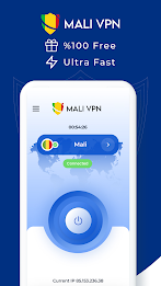 VPN Mali - Get Mali IP Screenshot1