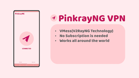 PinkrayNG VPN Proxy App Screenshot1