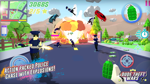 Dude Theft Wars Shooting Games Screenshot3