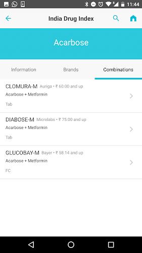 India Drug Index Screenshot1