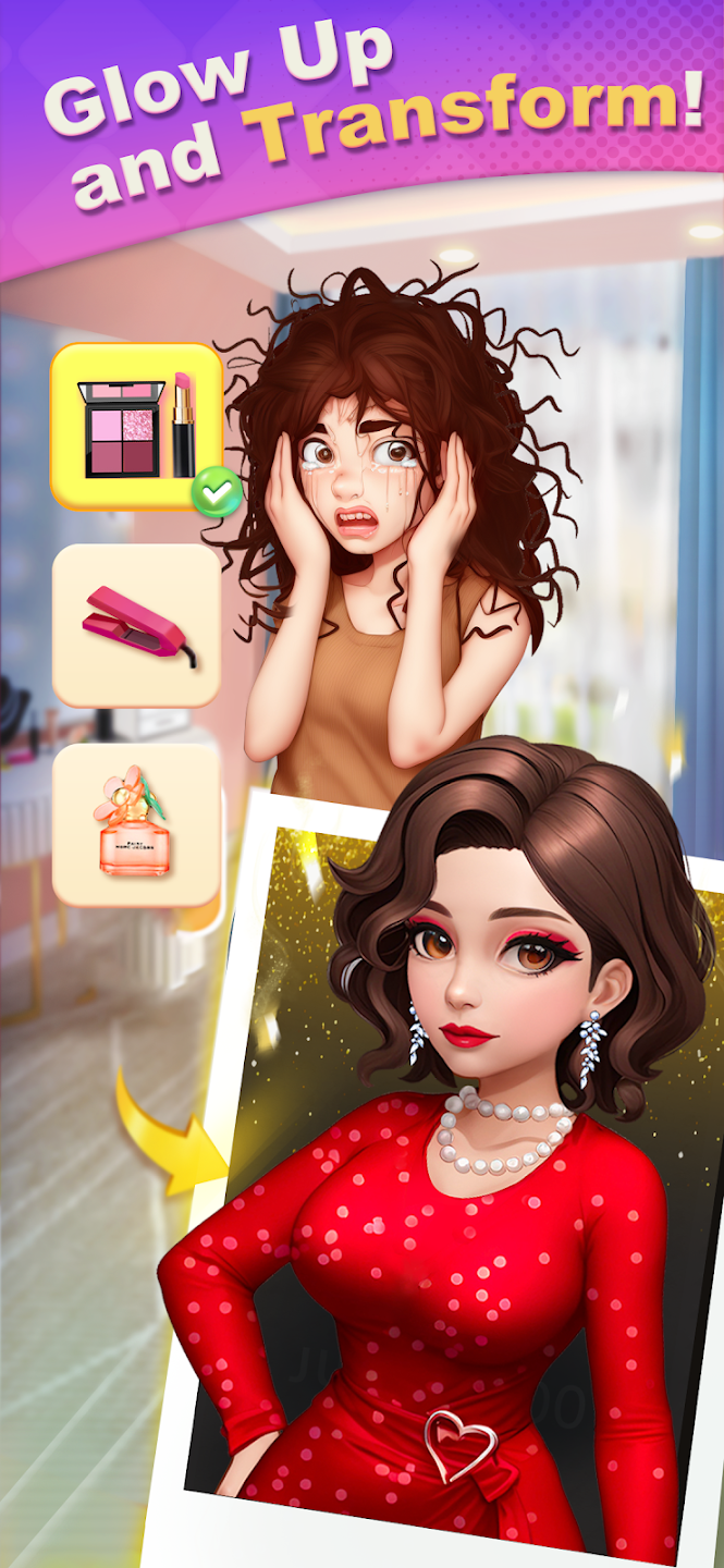 Merge Lover: Cerita & Makeover Screenshot2