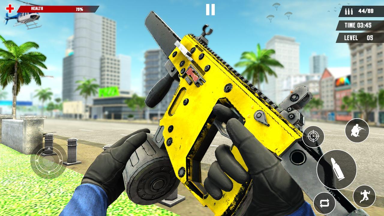 US Police Free Fire - Free Action Game Screenshot4