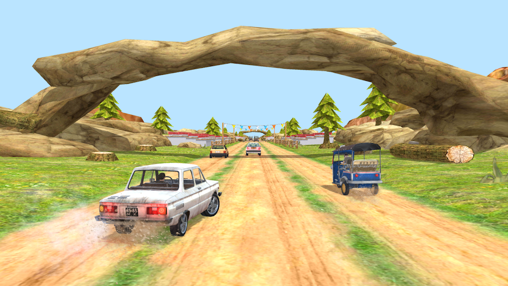 Old Classic Car Race Simulator Screenshot2