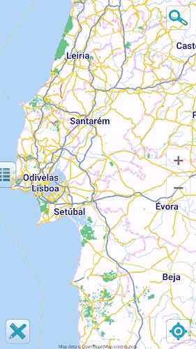 Map of Portugal offline Screenshot1