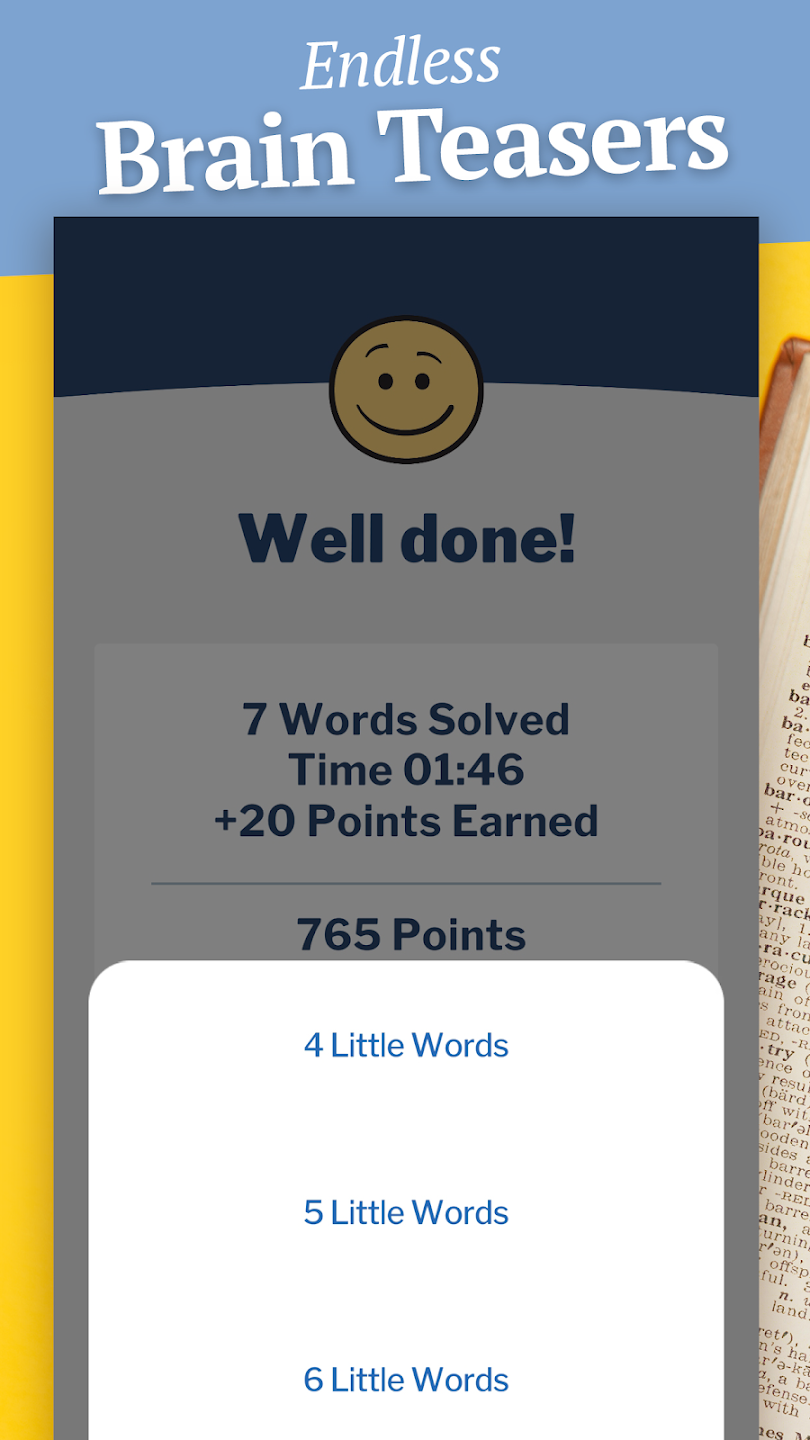 7 Little Words: Word Puzzles Screenshot1