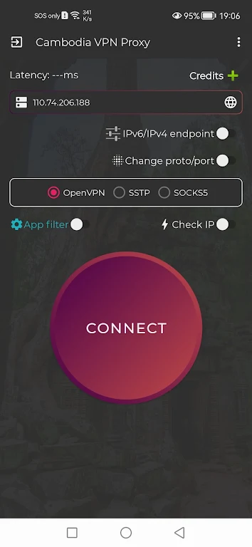 Cambodia VPN -  Cambodian IP Screenshot1