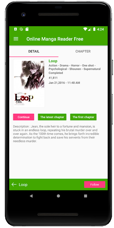 Free Manga Reader Online Offline Screenshot2