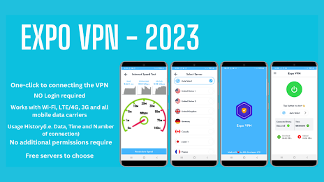 Expo VPN -Fastest Servers 2023 Screenshot10