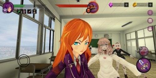 Anime High School Zombie Simul Screenshot3