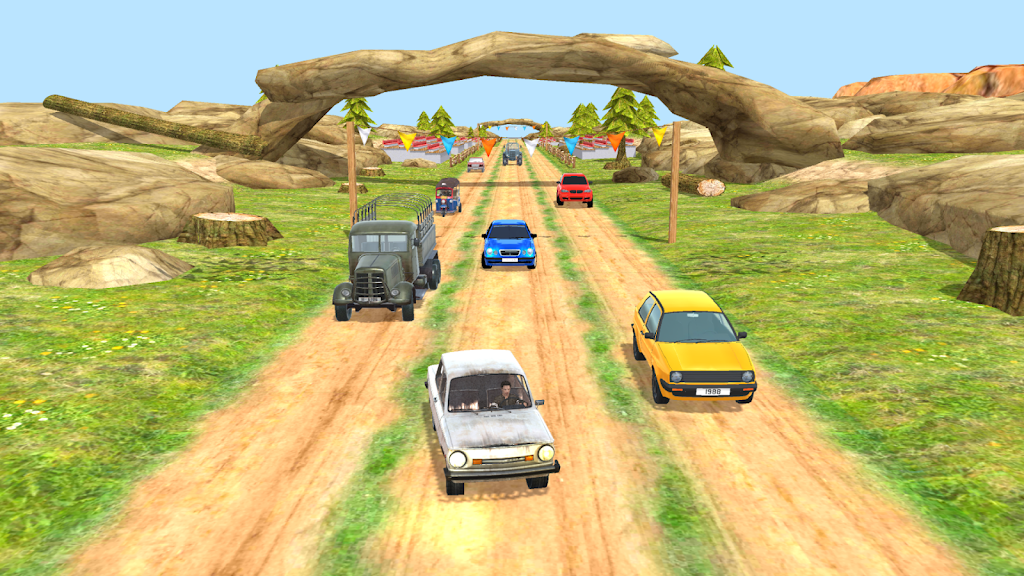 Old Classic Car Race Simulator Screenshot3