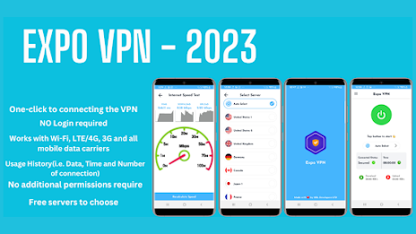 Expo VPN -Fastest Servers 2023 Screenshot9