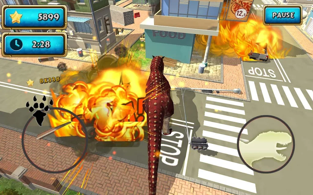 Dinosaur Simulator 2 Dino City Screenshot3