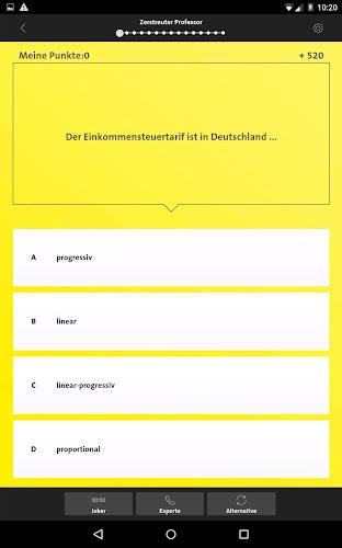 Wer wird Steuer-Experte? Screenshot7