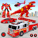 Fire Truck Robot Car Game APK