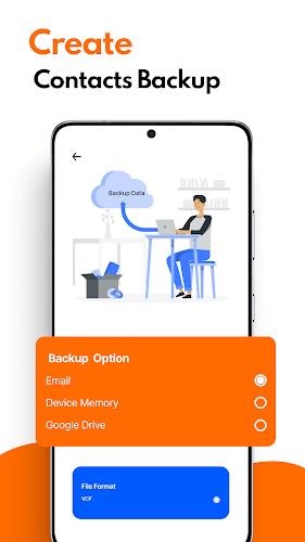 Contacts Backup Cloud Transfer Screenshot3