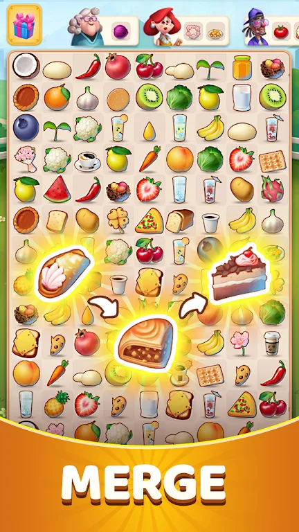 Chef Merge - Fun Match Puzzle Screenshot1