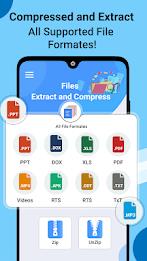 Pembaca File Zip-Buka arsip Screenshot19