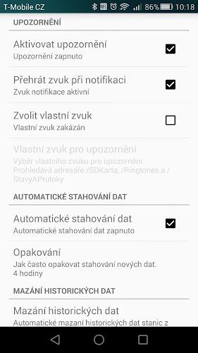 Stavy a průtoky vodních toků Screenshot8