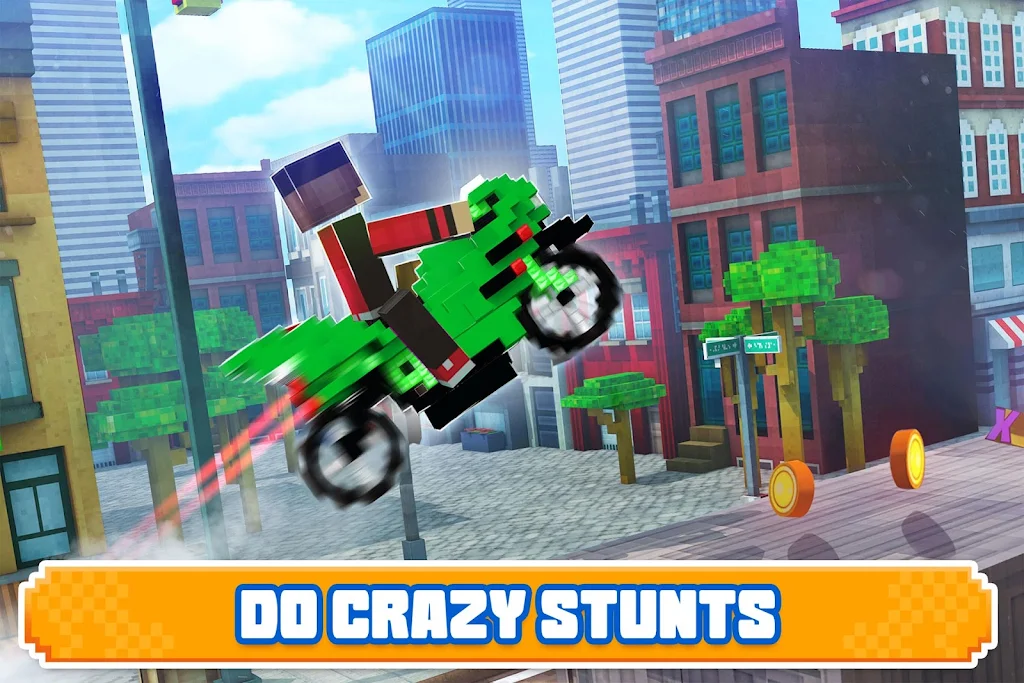 Blocky Superbikes Race Game Screenshot1