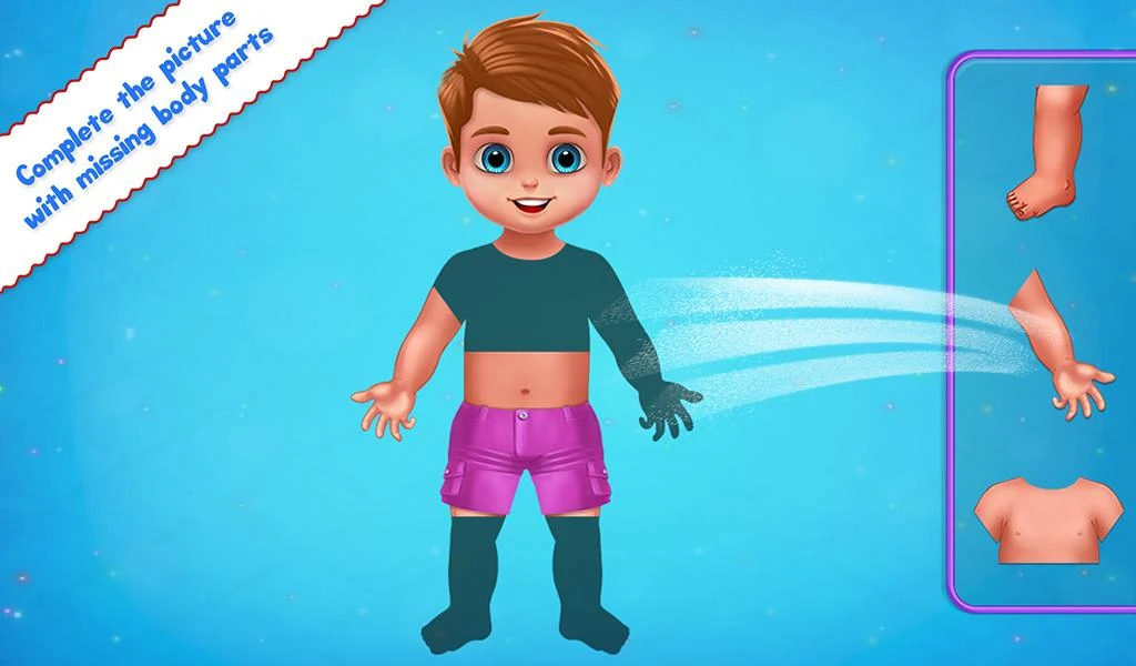 Human Body Parts - Kids Games Screenshot6