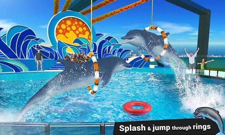 Dolphin Water Stunts Show Screenshot5