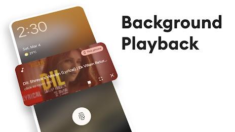 Playback: background play Screenshot4