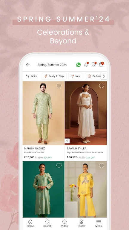 Aza Fashions Designer Clothing Screenshot1