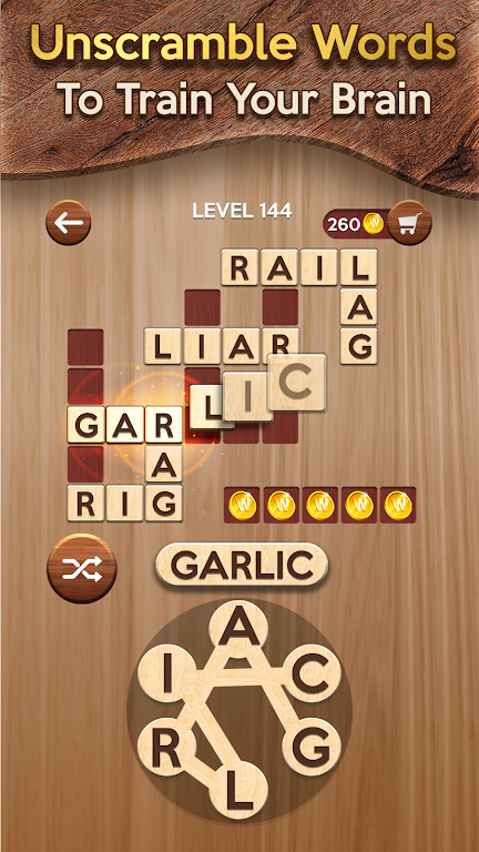 Woody Cross: Word Connect Screenshot2