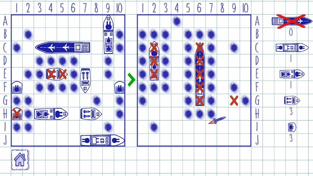 Sea Battle Ship Board Game Screenshot1