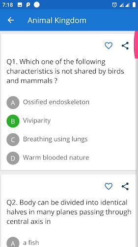 Biology Quiz in English Screenshot5