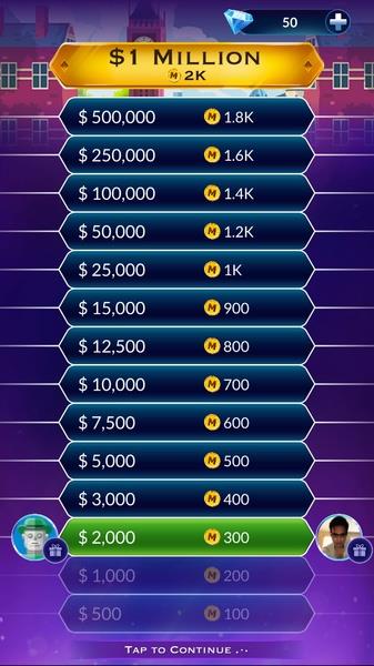 Official Millionaire Game Screenshot3