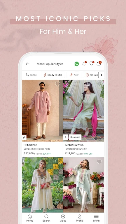 Aza Fashions Designer Clothing Screenshot2