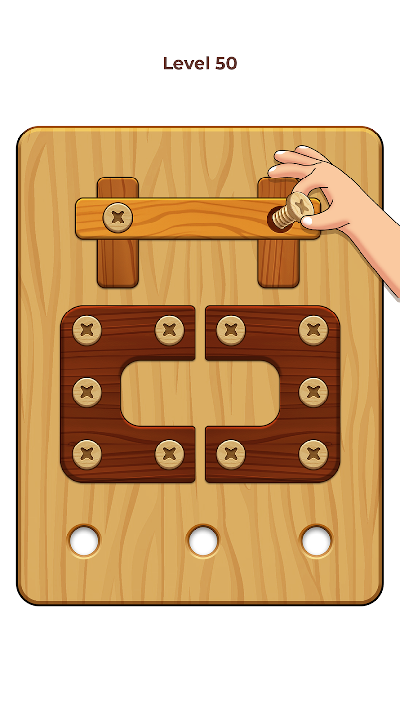 Wood Nuts & Bolts, Screw Screenshot1