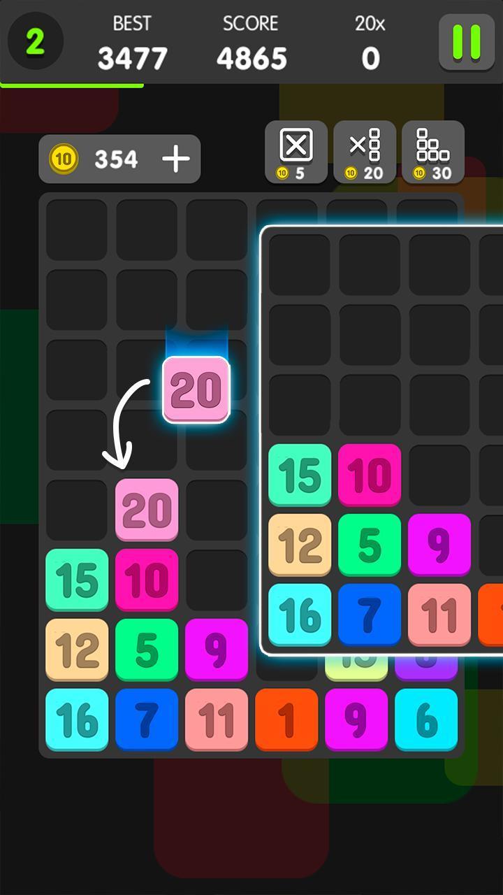 Drag And Merge Puzzle Screenshot1