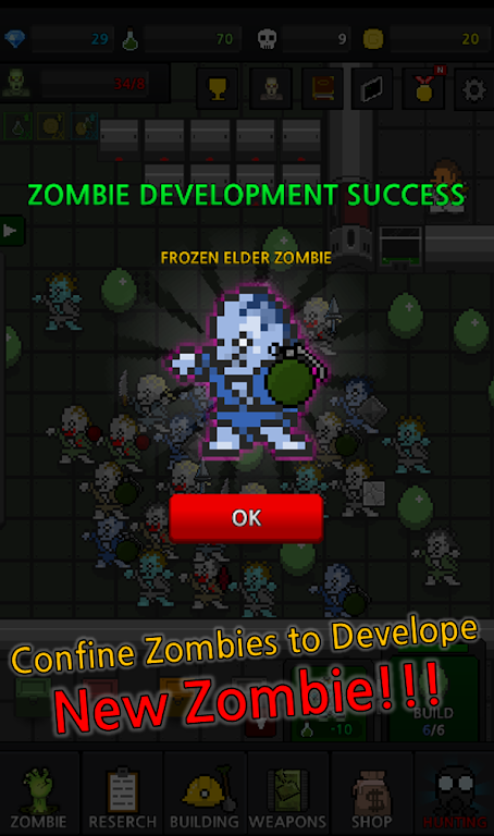 Grow Zombie VIP- Merge Zombies Screenshot2