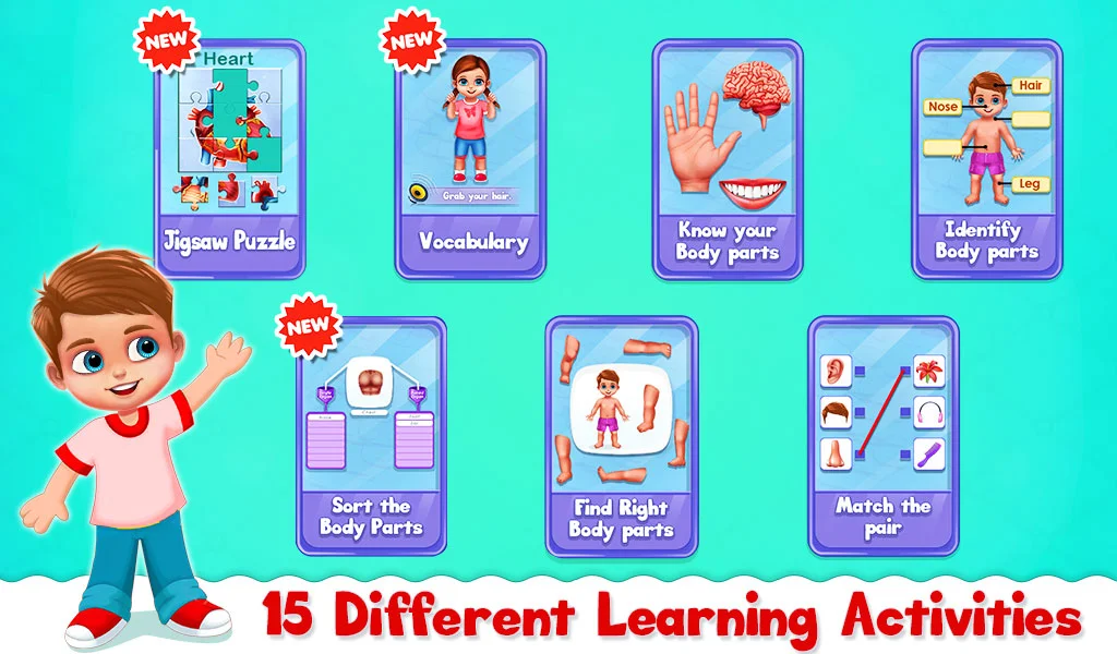 Human Body Parts - Kids Games Screenshot1