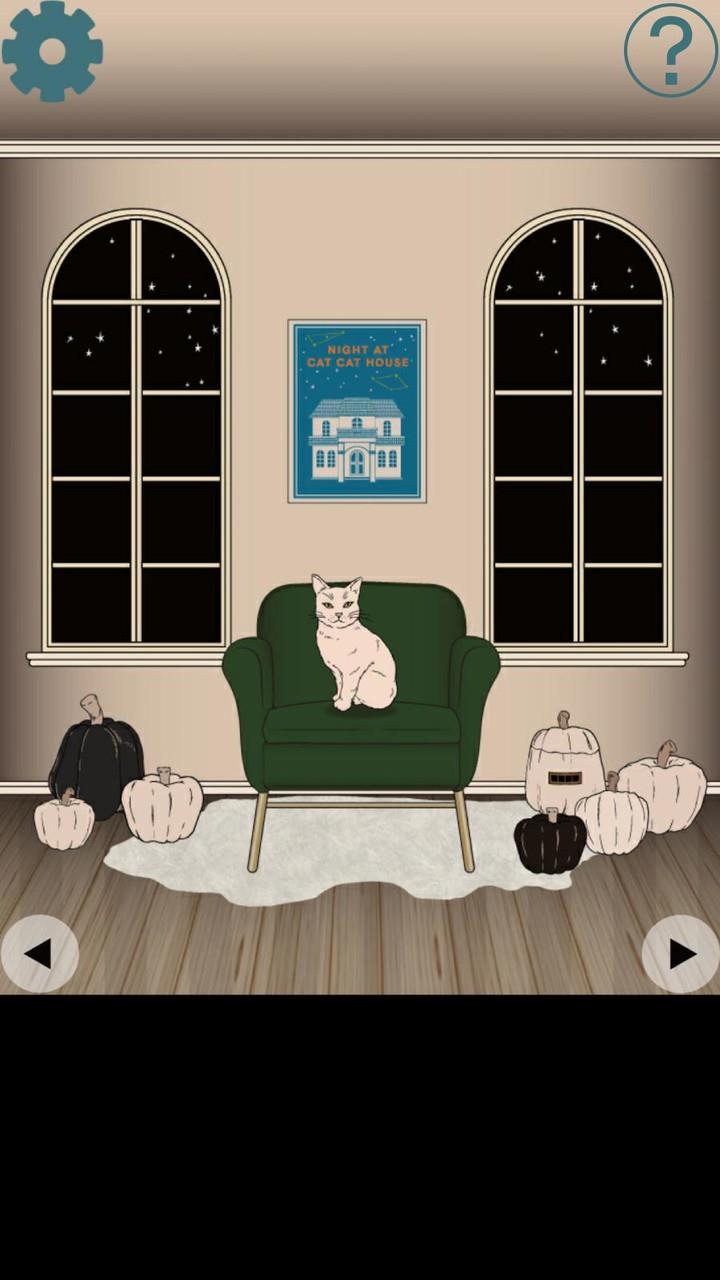 NIGHT AT CAT CAT HOUSE escape Screenshot4