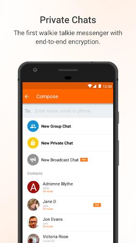 Voxer Walkie Talkie Messenger Screenshot2